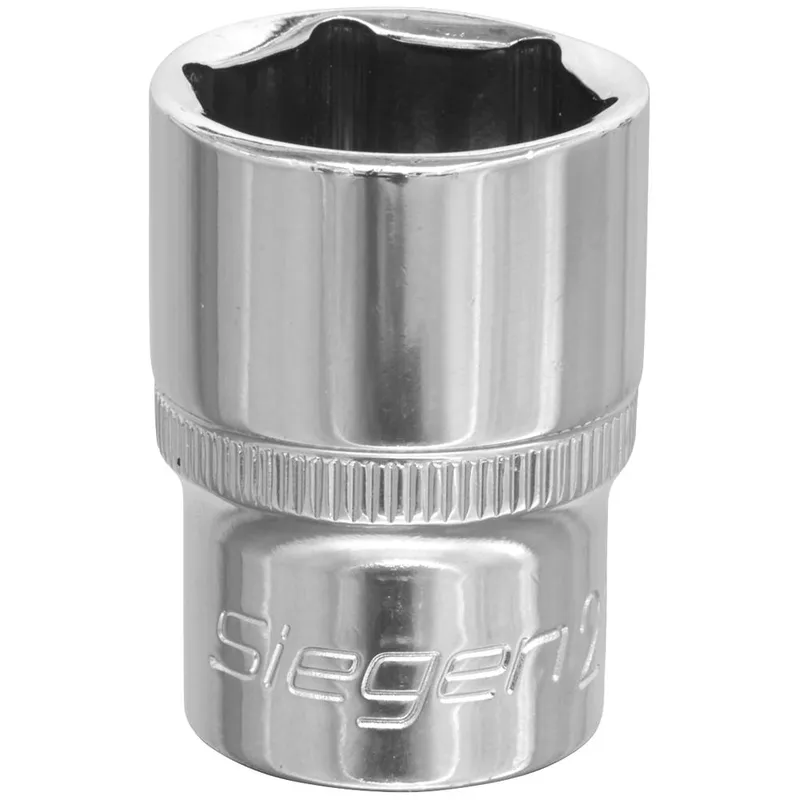 Siegen 1/2" Drive Hexagon WallDrive Socket Metric