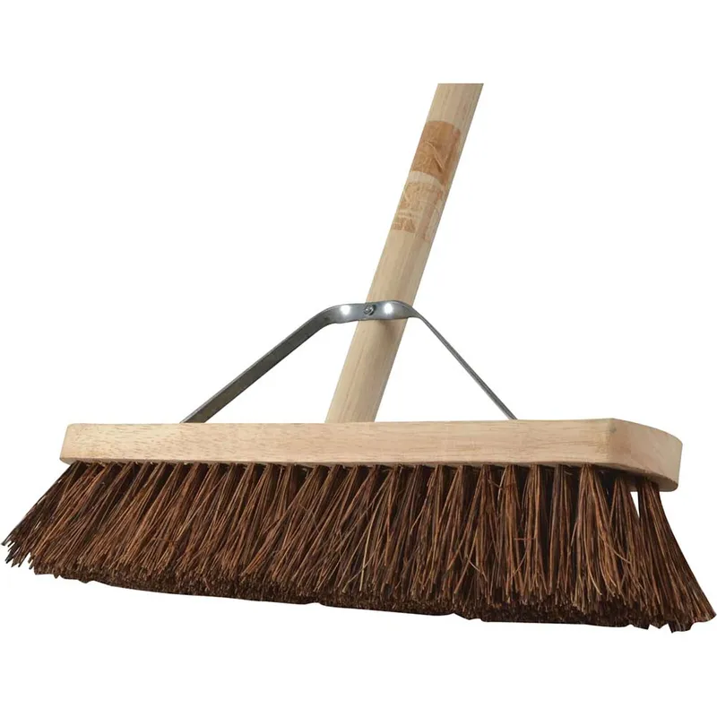 Faithfull Stiff Bassine Broom and Handle and Stay