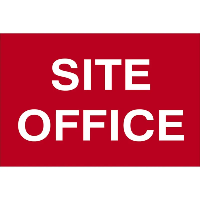 Scan Site Office Sign