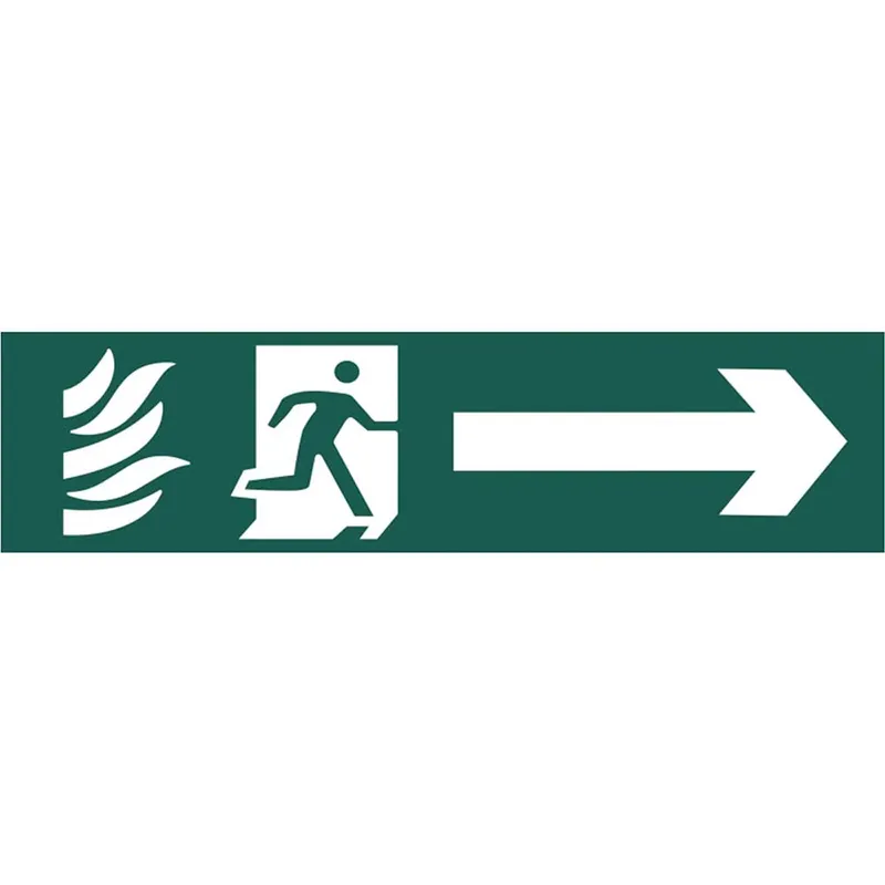 Scan Running Man Arrow Right Sign