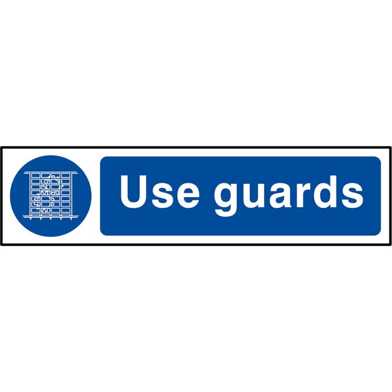 Scan Use Guards Sign