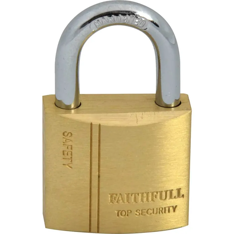 Faithfull Brass Padlock