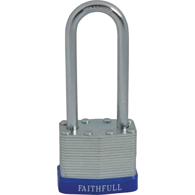 Faithfull Laminated Steel Padlock