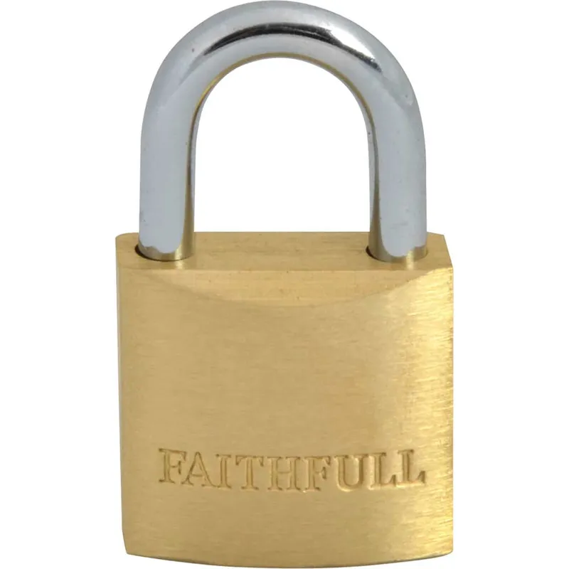 Faithfull Brass Padlock