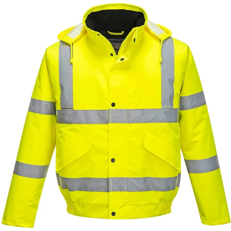Oxford Weave 300D Class 3 Hi Vis Bomber Jacket