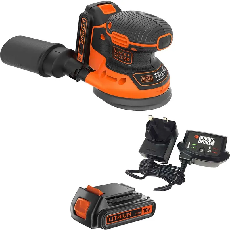 Black and Decker BDCROS18 18v Cordless Disc Sander 125mm