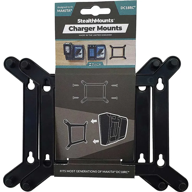 Stealth Mounts Charger Mount for Makita DC18RC Charger