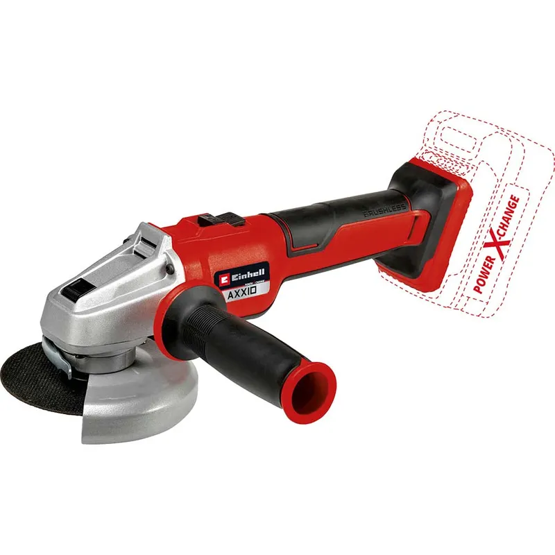 Einhell Professional AXXIO 18/125 Q 18v Cordless Brushless Angle Grinder 125mm