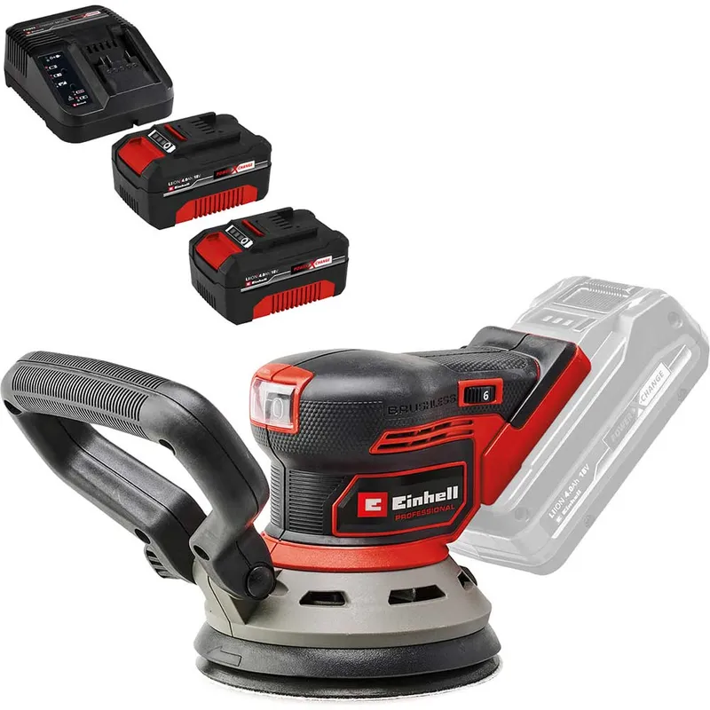 Einhell Professional TP-RS 18/32 Li BL 18v Cordless Brushless Disc Sander 125mm