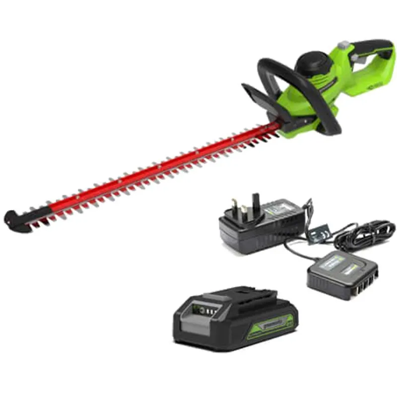 Greenworks G24HT56II 24v Cordless Hedge Trimmer 560mm
