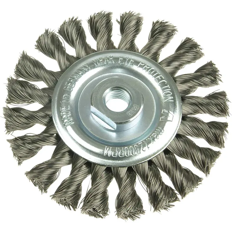 Lessmann 0.35 Steel Wire Knot Wheel Brush