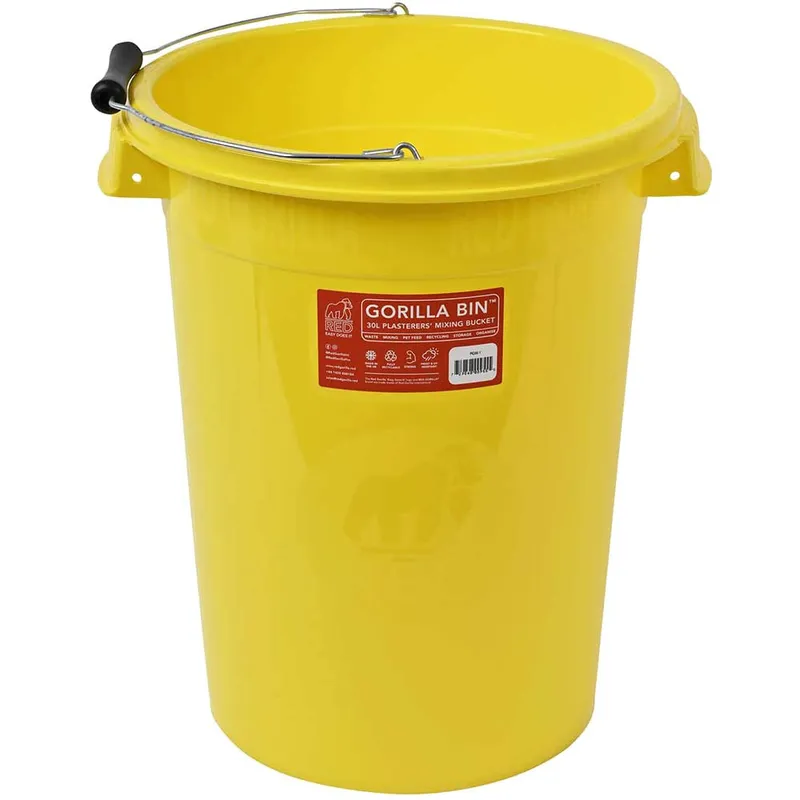 Red Gorilla Bin Plasterers Mixing Bucket