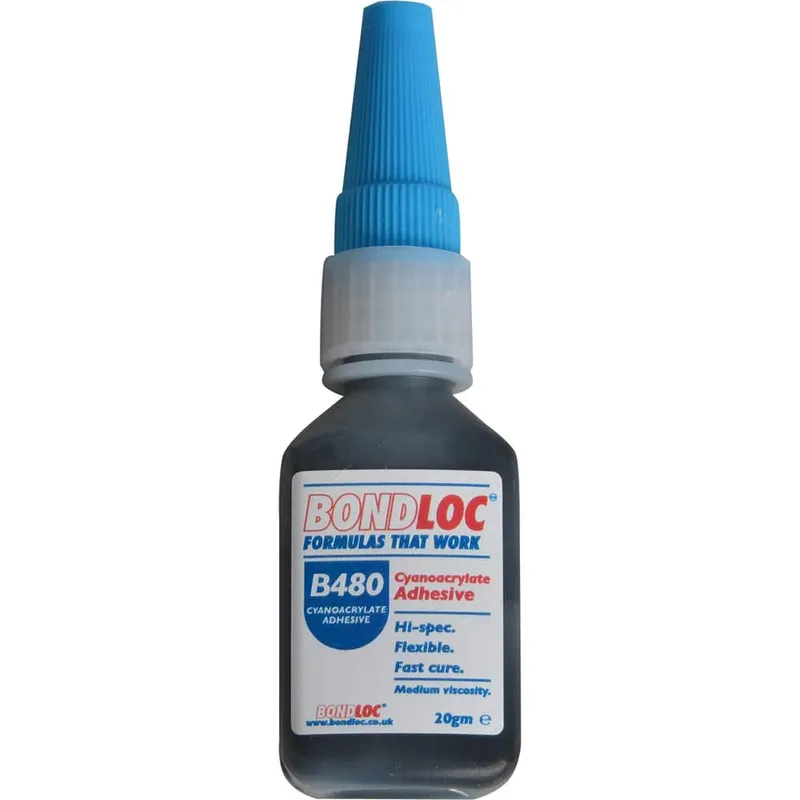 Bondloc B480 Black Rubber Toughened Cyanoacrylate Adhesive