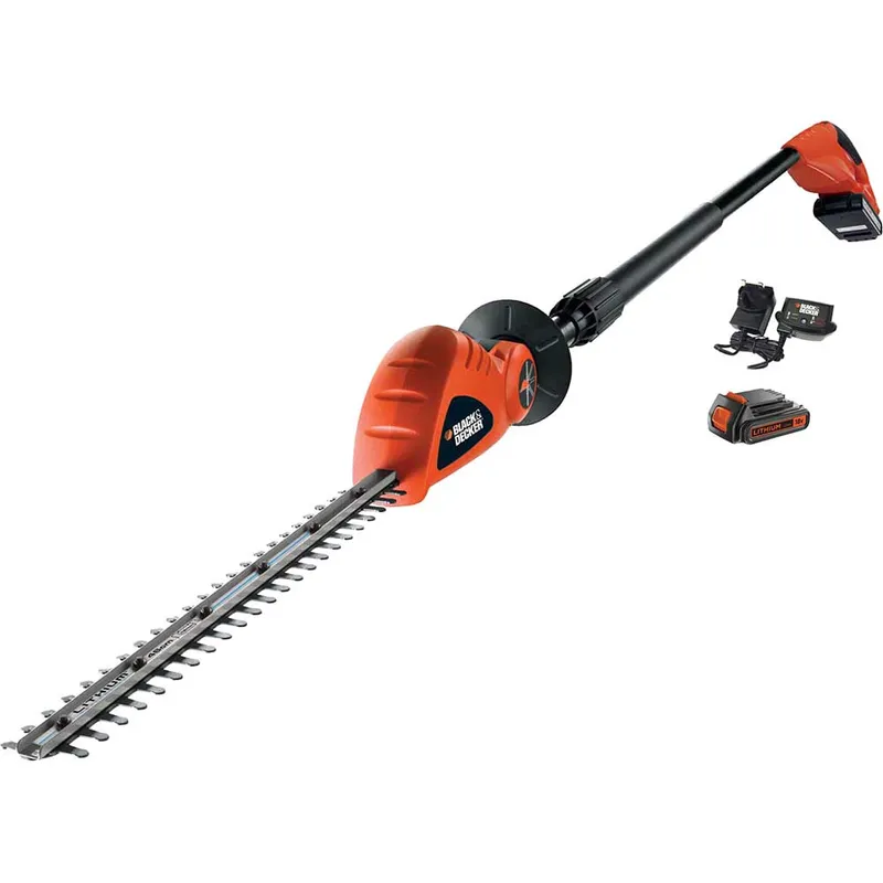 Black and Decker GTC1843L 18v Cordless Long Articulating Hedge Trimmer 430mm