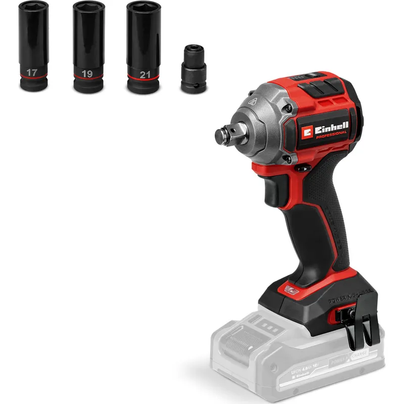 Einhell Professional TP-CW 18/260-C Li BL 18v Cordless Brushless 1/2" Impact Wrench