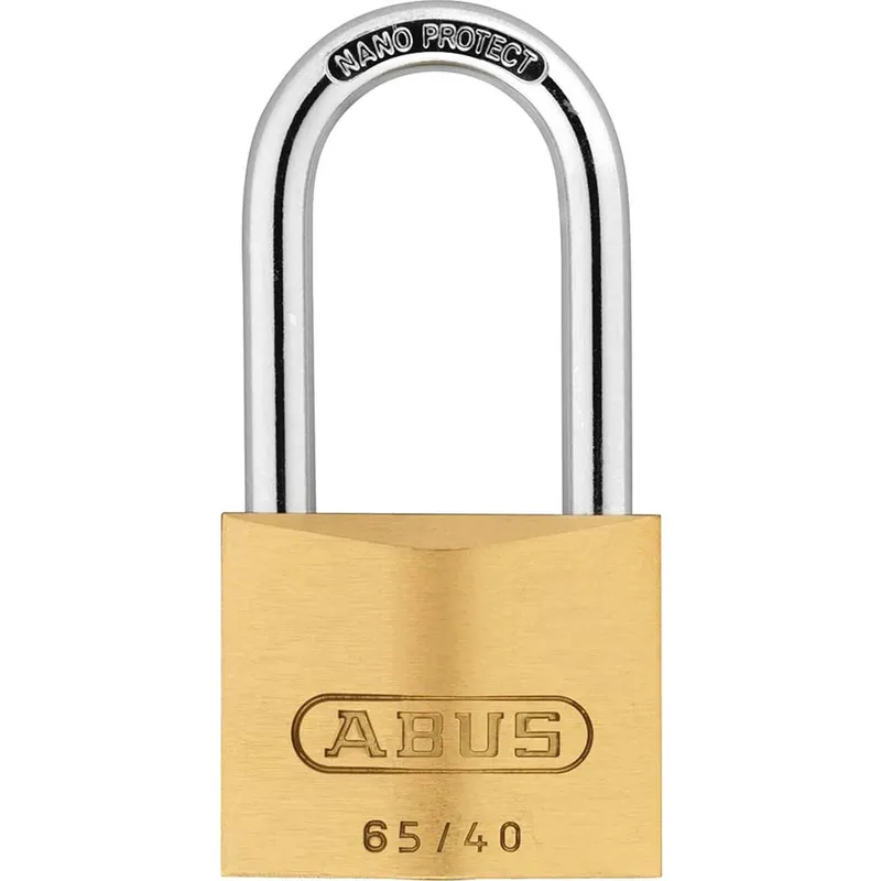 Abus 65 Series Compact Brass Padlock Keyed Alike