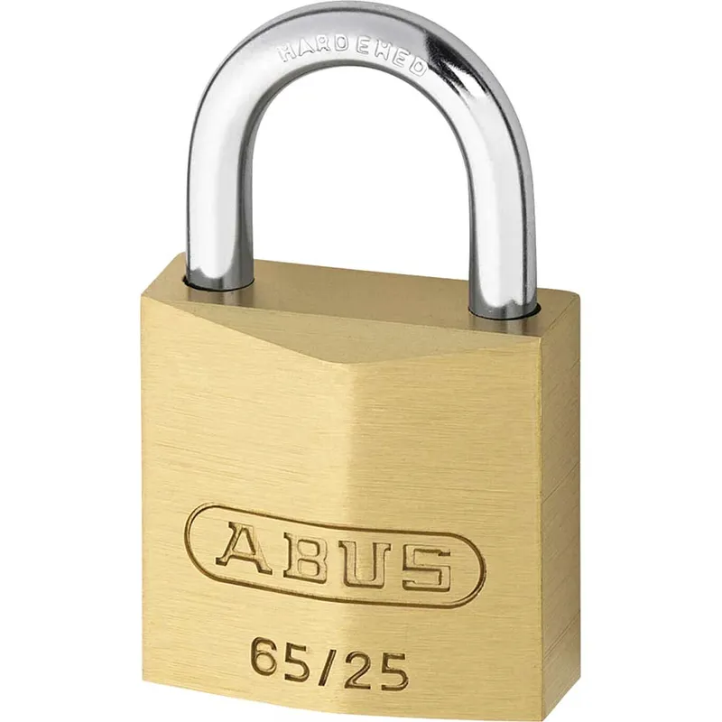 Abus 65 Series Compact Brass Padlock Keyed Alike