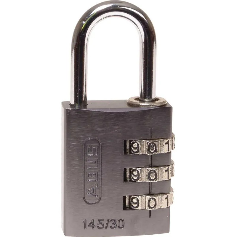 Abus 145 Series Aluminium Combination Padlock