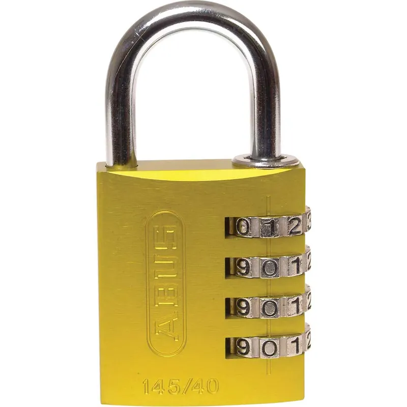 Abus 145 Series Aluminium Combination Padlock