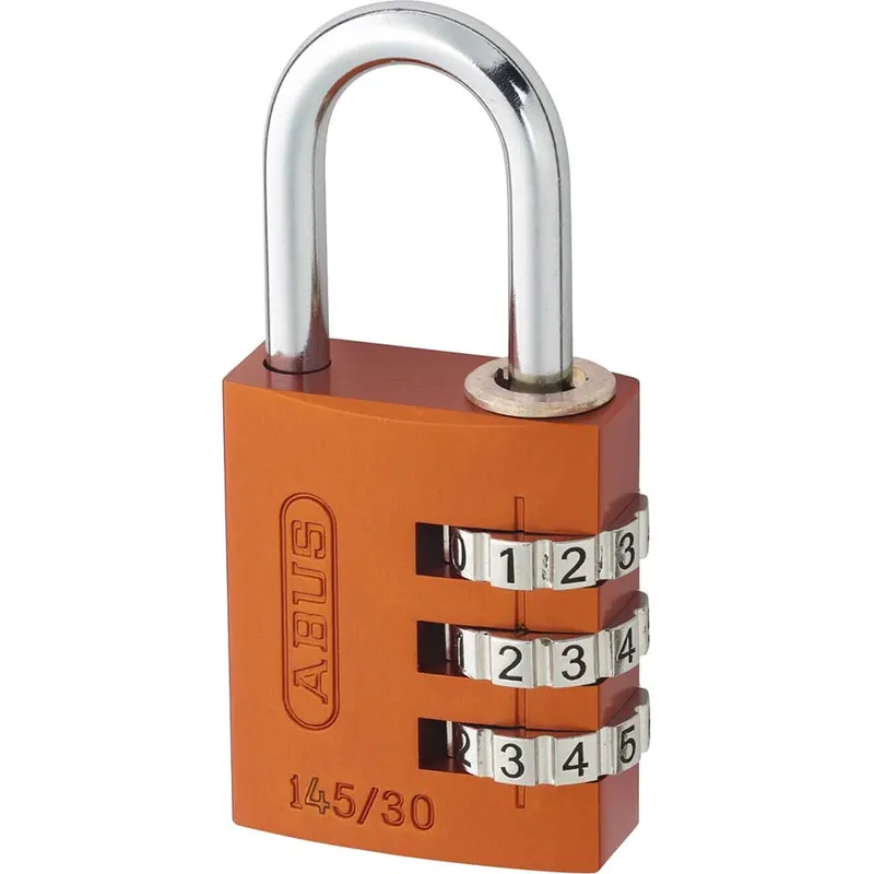 Abus 145 Series Aluminium Combination Padlock