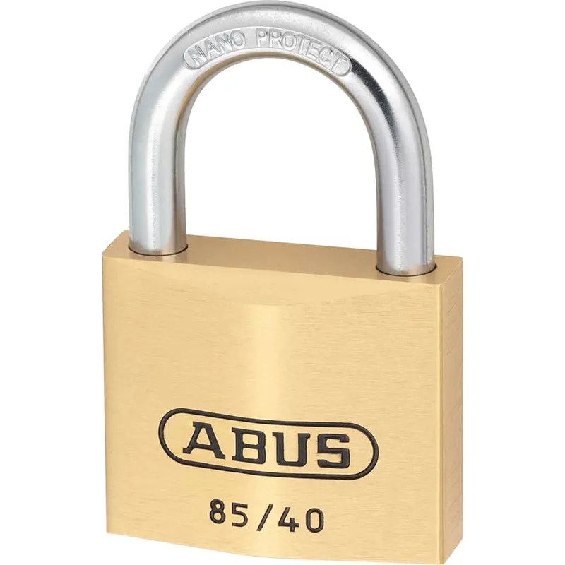 Abus 85 Series Classic Brass Padlock Keyed Alike