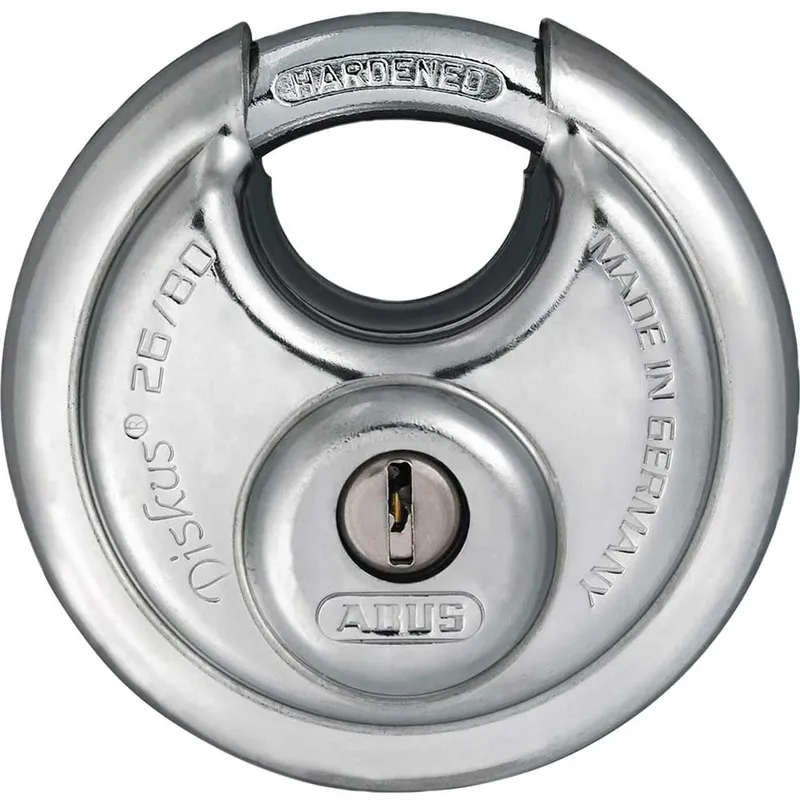 Abus 26 Series Diskus Stainless Steel Bodied Padlock