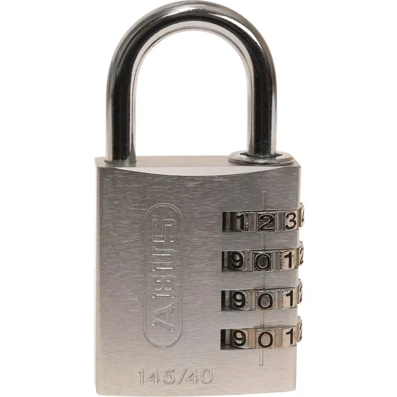 Abus 145 Series Aluminium Combination Padlock