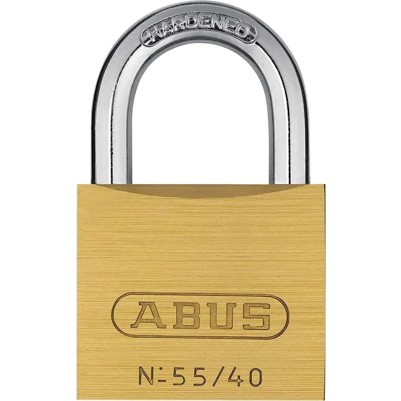 Abus 55 Series Basic Brass Padlock Keyed Alike