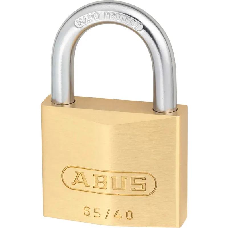 Abus 65 Series Compact Brass Padlock Keyed Alike