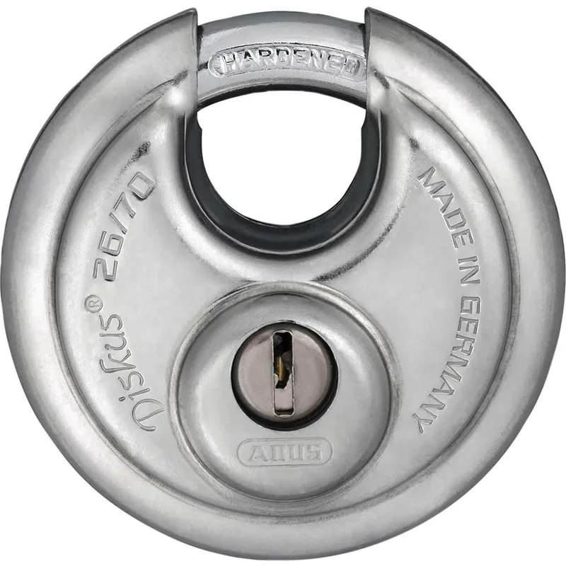 Abus 26 Series Diskus Stainless Steel Bodied Padlock