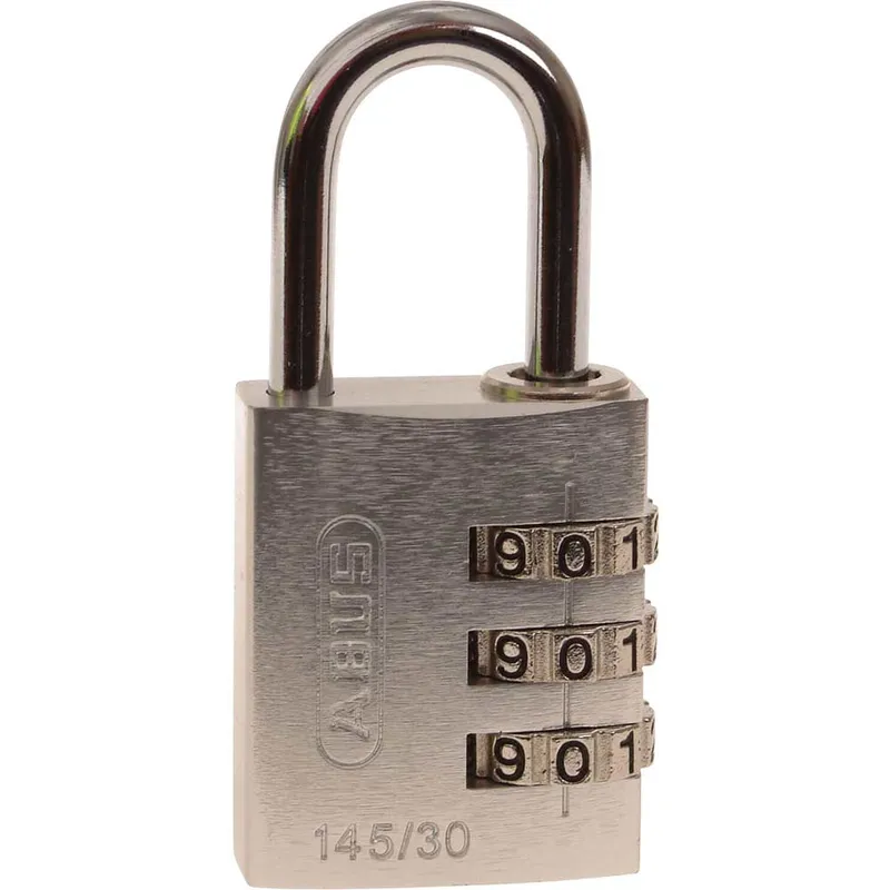 Abus 145 Series Aluminium Combination Padlock