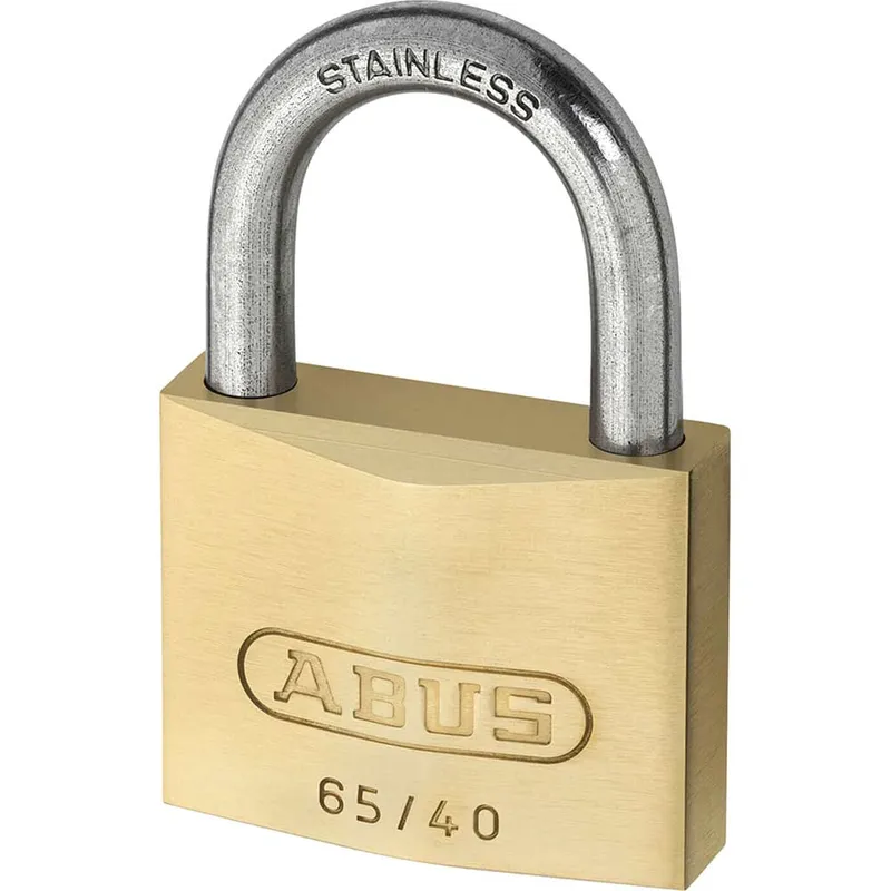 Abus 65 Series Compact Brass Padlock Keyed Alike