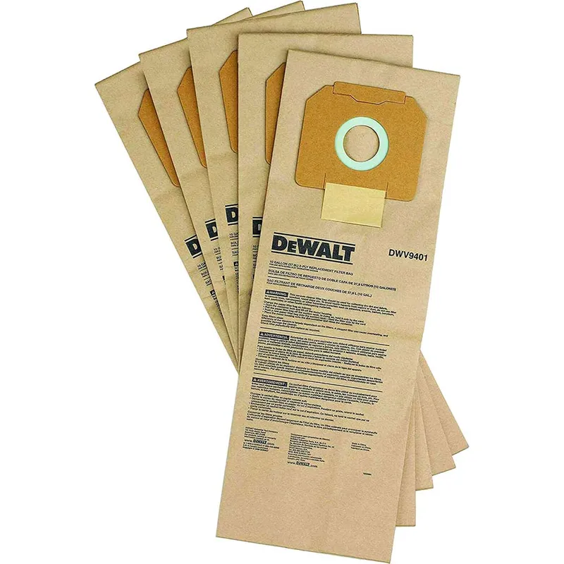 DeWalt Paper Filter Bag for DWV902M Dust Extractor