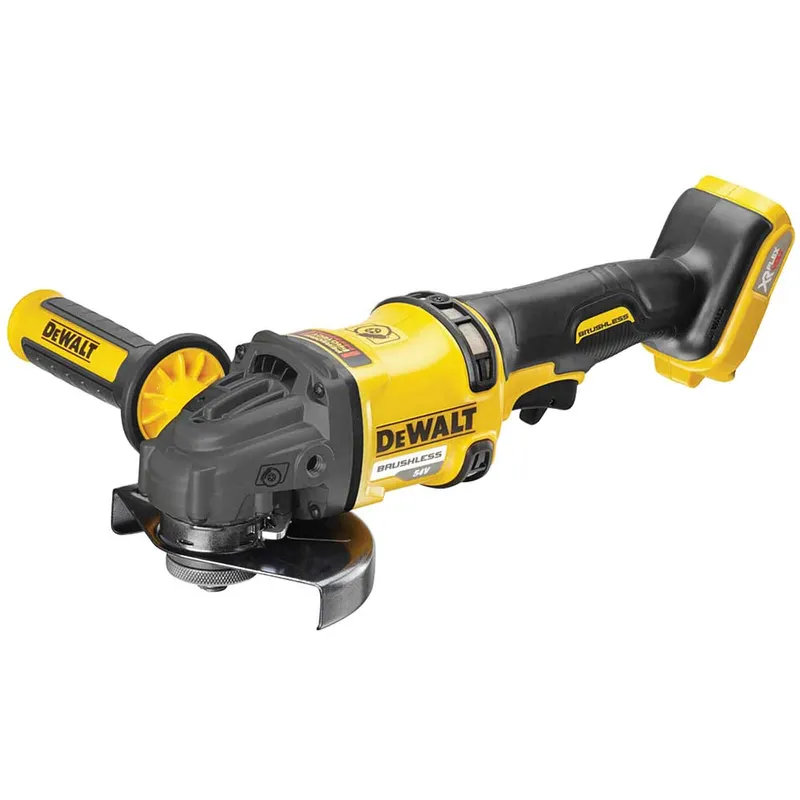 DeWalt DCG418 54v XR Cordless Brushless FLEXVOLT High Power Angle Grinder 125mm