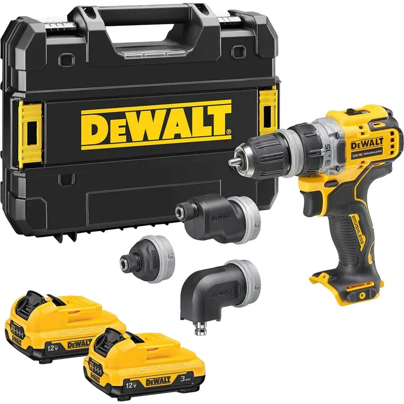 DeWalt DCD703 12v XR Cordless Brushless Multi Head Drill Driver