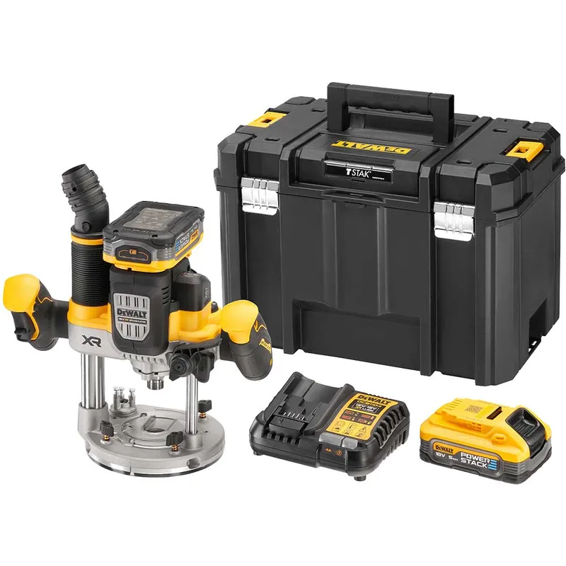 DeWalt DCW620 18v XR Cordless Brushless Plunge Router 1/2