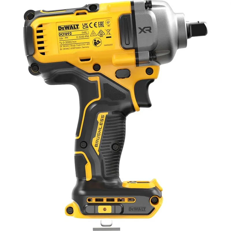 DeWalt DCF892 18v XR Cordless Brushless 1/2" Compact High Torque Wrench