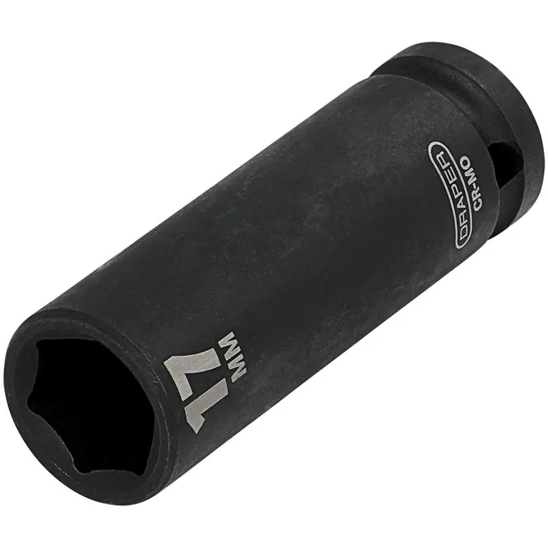 Draper Expert 1/2" Drive Hi Torq Deep Hexagon Impact Socket Metric