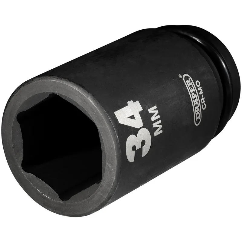 Draper Expert 3/4" Drive Deep Hexagon Impact Socket Metric