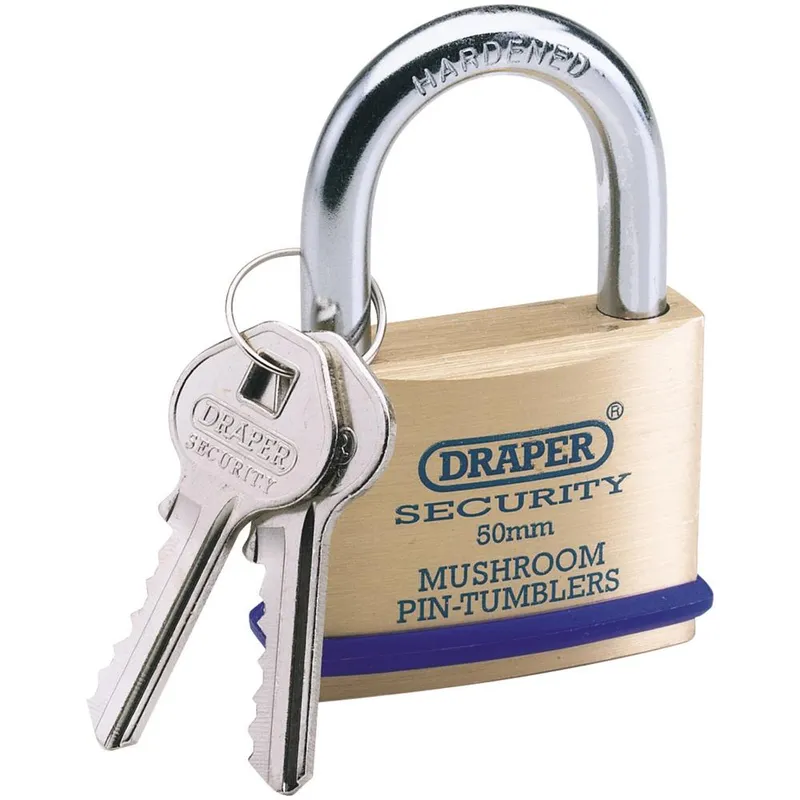 Draper Solid Brass Padlock