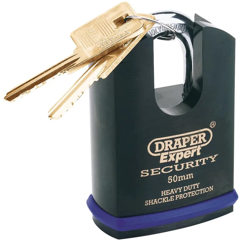 Draper Expert Heavy Duty Padlock Closed Shackle