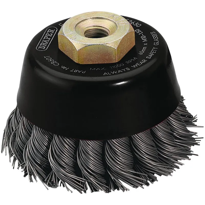 Draper Expert Twist Knot Wire Cup Brush