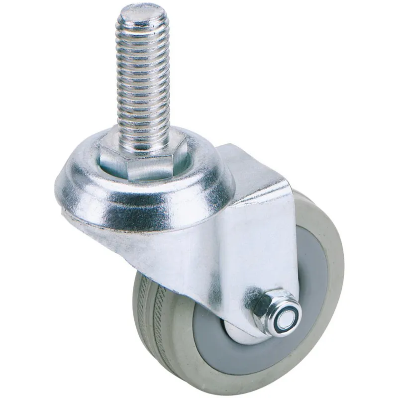Draper Swivel Bolt Fixing Rubber Castor