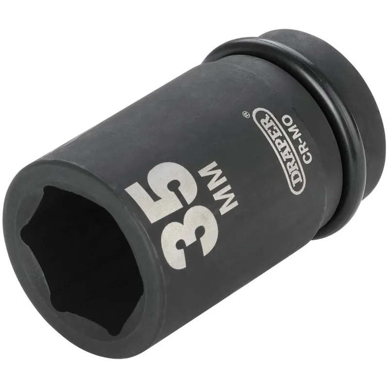 Draper Expert 1" Drive Deep Hexagon Impact Socket Metric