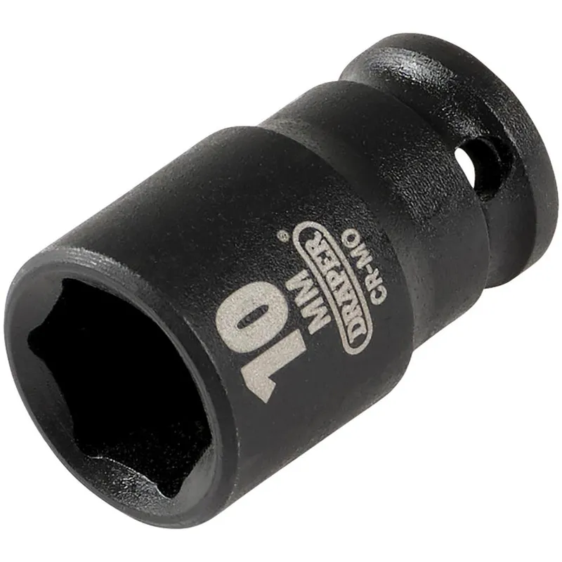 Draper Expert 1/4" Drive Hi Torq Hexagon Impact Socket Metric