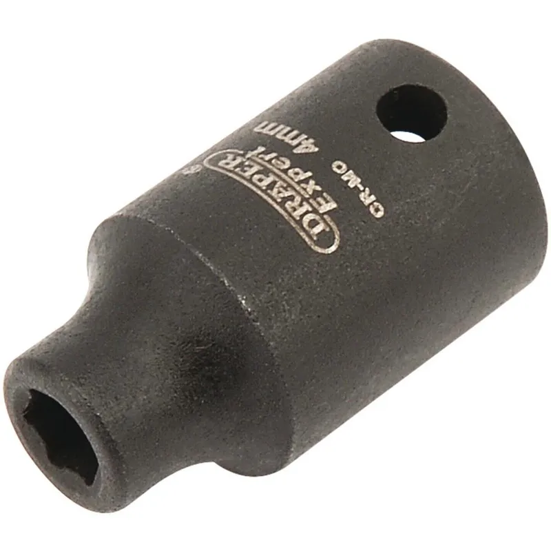 Draper Expert 1/4" Drive Hi Torq Hexagon Impact Socket Metric