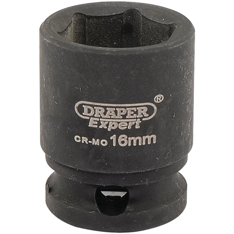 Draper Expert 3/8" Drive Hi-Torq Hexagon Impact Socket Metric