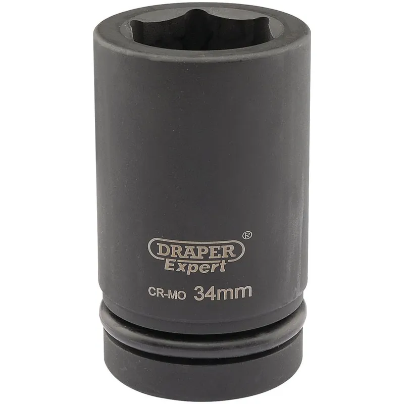 Draper Expert 1" Drive Deep Hexagon Impact Socket Metric