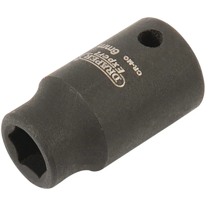 Draper Expert 1/4" Drive Hi Torq Hexagon Impact Socket Metric