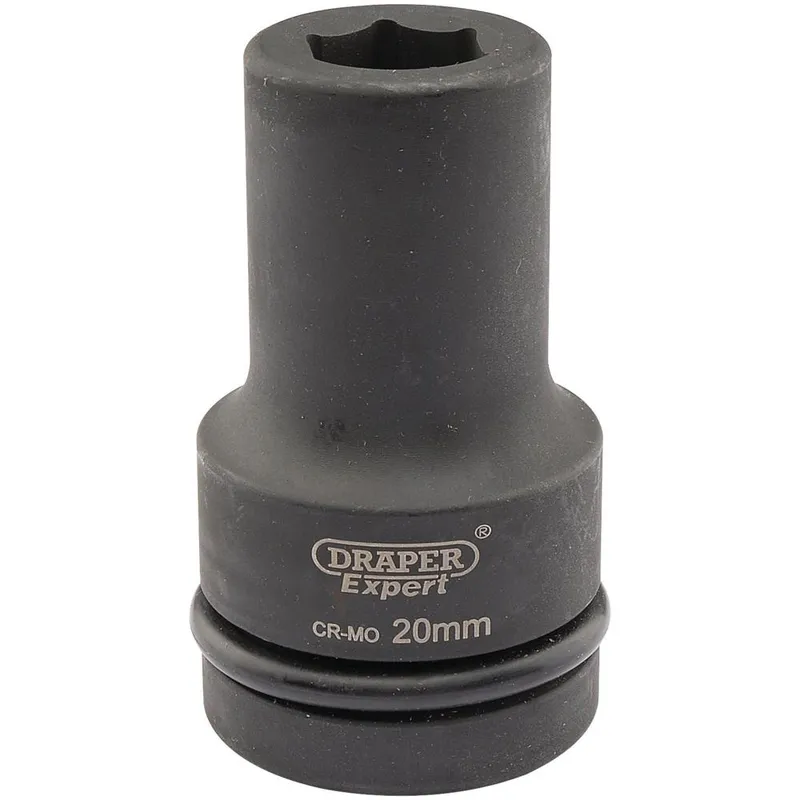 Draper Expert 1" Drive Deep Hexagon Impact Socket Metric